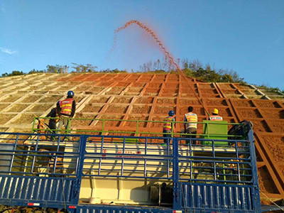 客土喷播 - 安平县成帅边坡防护工程有限公司图片5